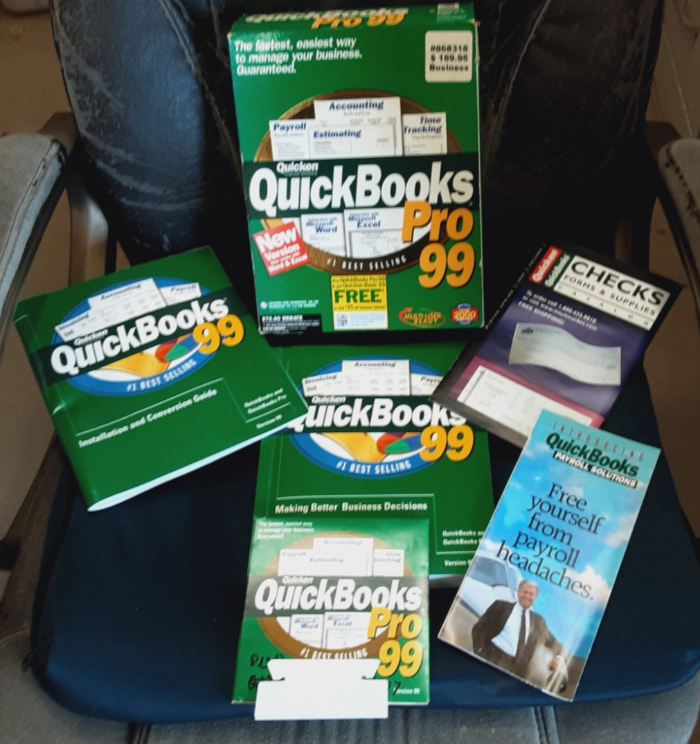 Quicken Quickbooks Pro 99 Software S#49