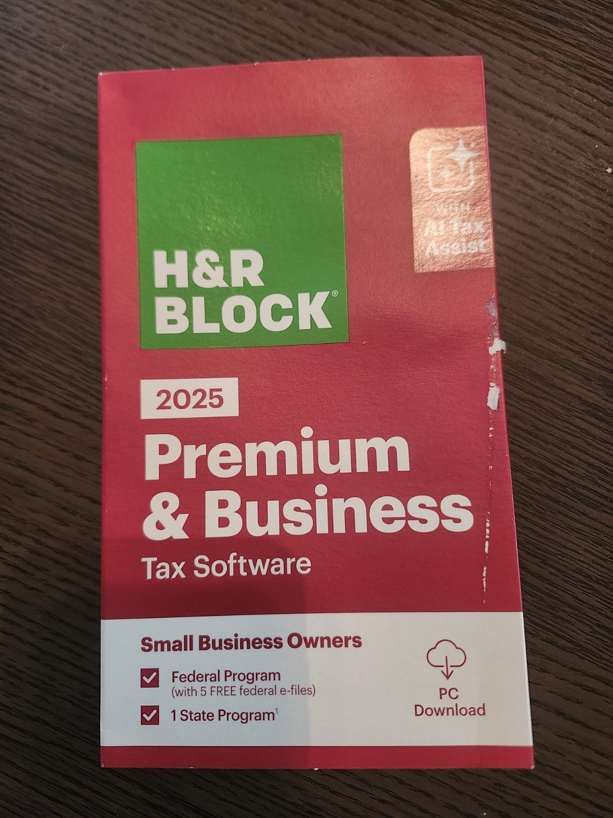 H&R Block 2025 Premium & Business Tax Software Small Business Owners