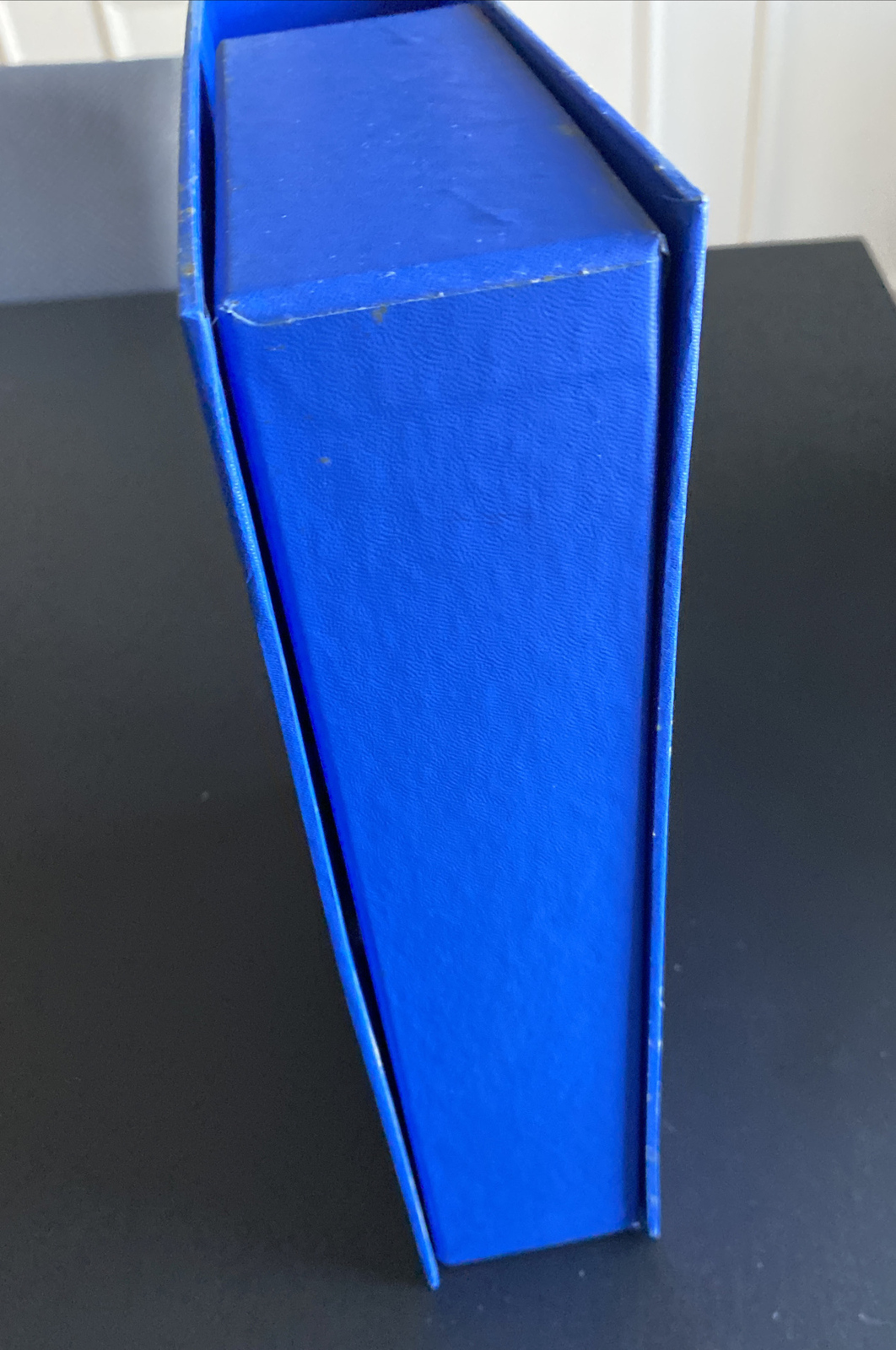 Vtg STANDARD & POOR’S Cardboard Financial Report Document Box / Holder / File