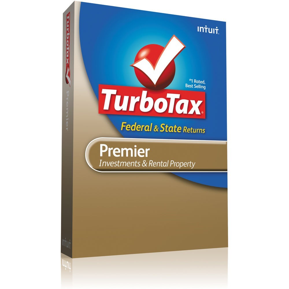 TurboTax Premier 2012 Investments & Rental Win/Mac CD | Full Updates | #1 Expert