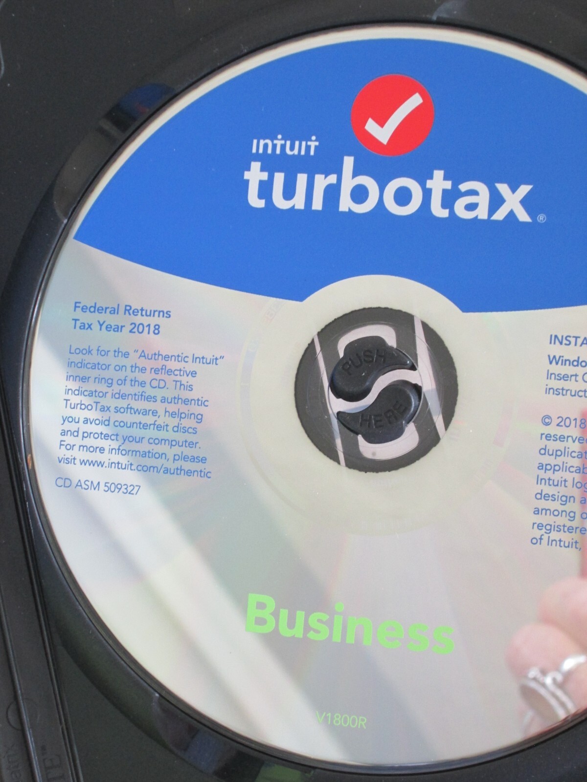 2018 TURBOTAX BUSINESS CD for CORPORATION ESTATE TRUST TURBO LLC TAX