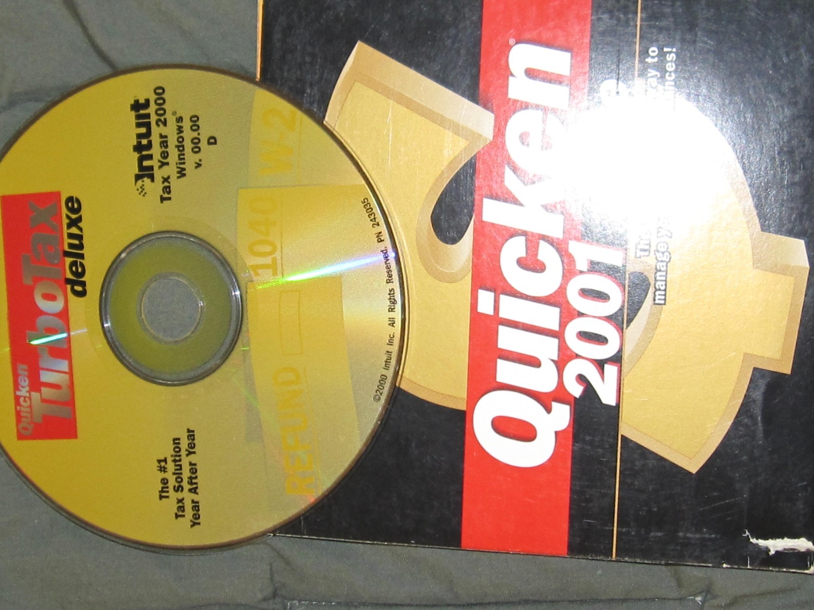 Turbotax cd’s, years 1997-2016 (missing 2000, 2011, 2012, and 2015)
