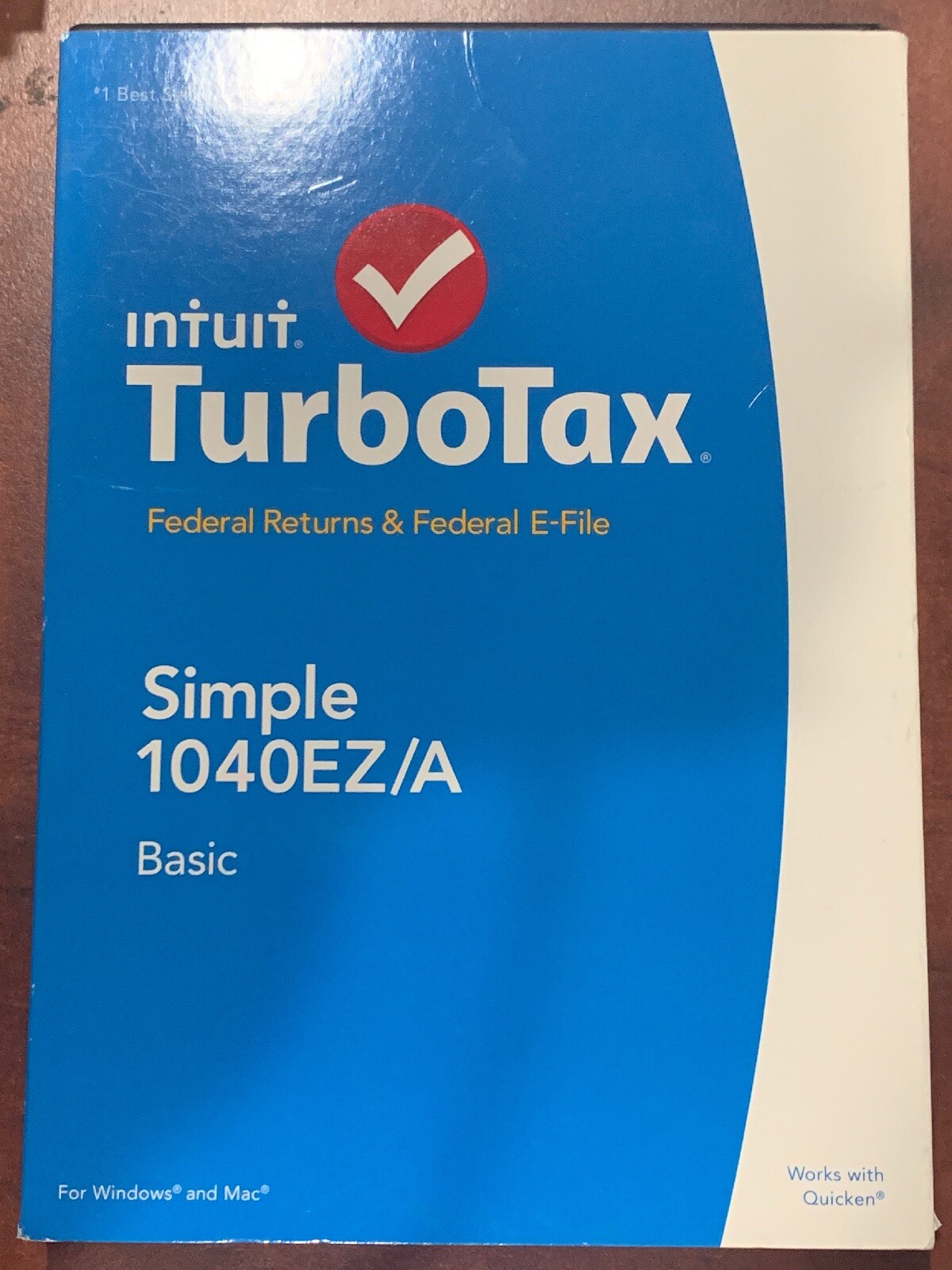 Turbotax 2014 Basic. Federal only + Federal E-file. New in sealed box.