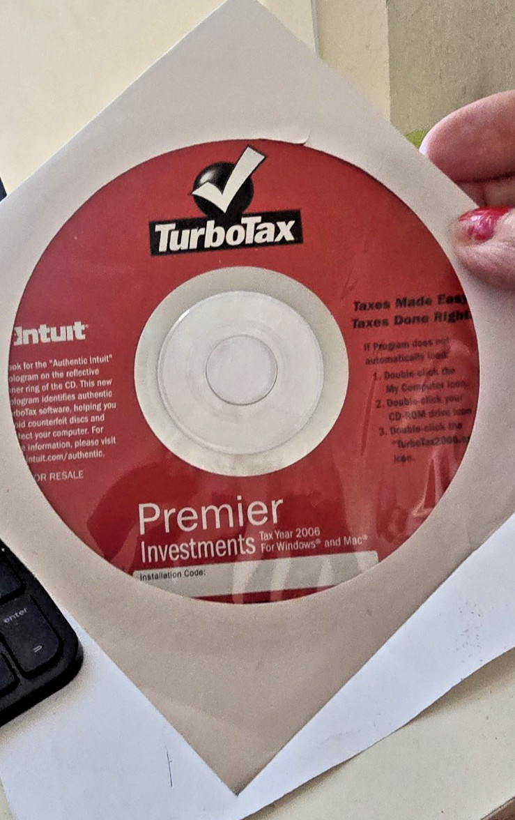 Intuit TurboTax PREMIER INVESTMENTS for Tax Year 2006 for Windows and Mac-CD