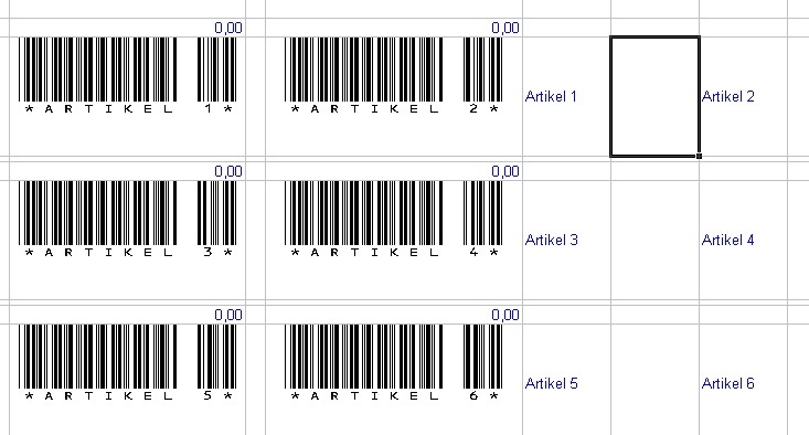 Create your own barcodes 2 of 5 interleave with Excel (Template)