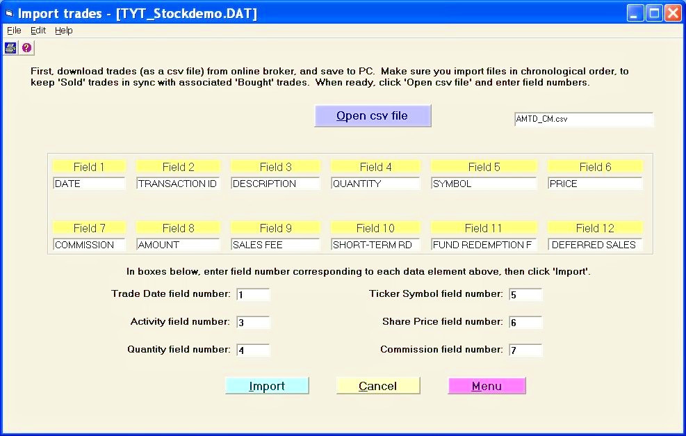 Track Your Trades! IRS Schedule D tax return software 2023. Windows PC or laptop