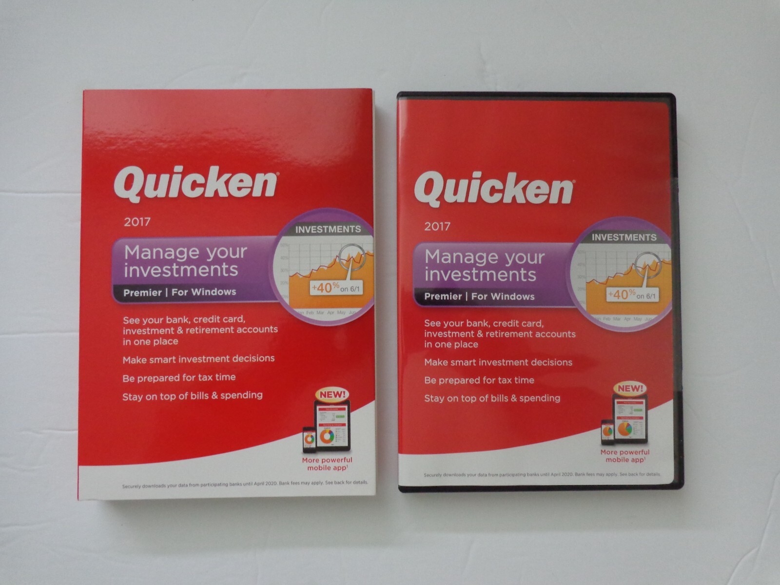 Quicken 2017 Premier Edition For Windows Vista SP2, Windows 10, 7, 8, 8.1