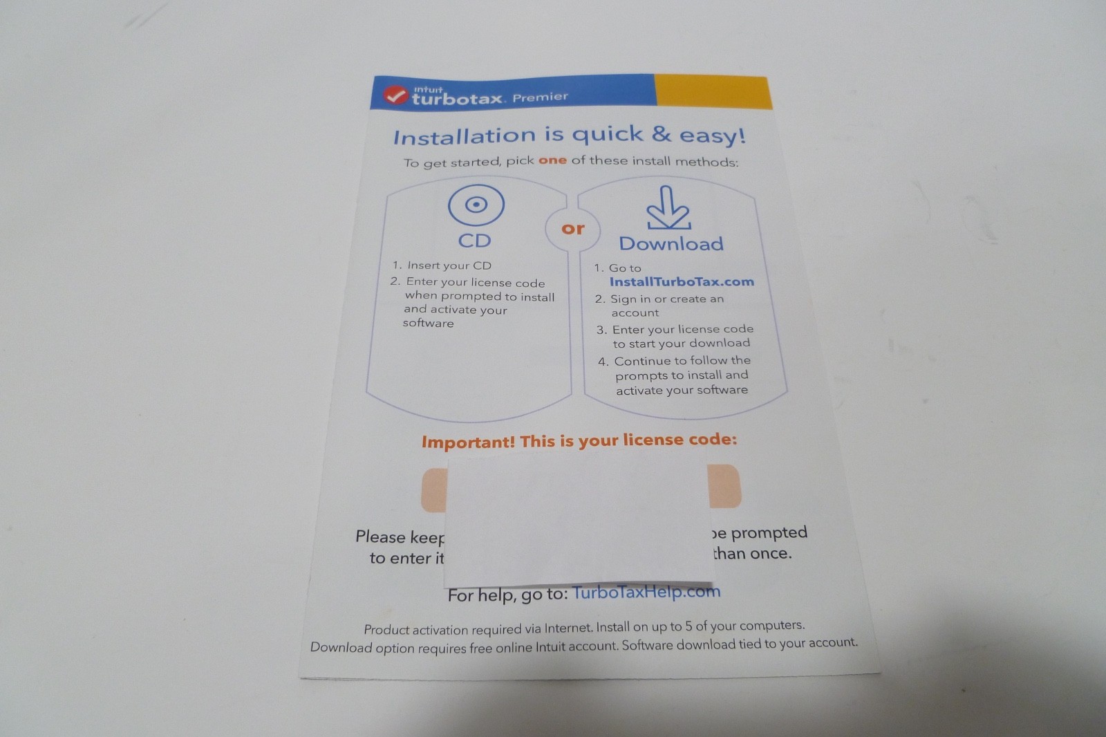 2018 TurboTax Premier Investments & Rental Property, Fed & State Income Tax