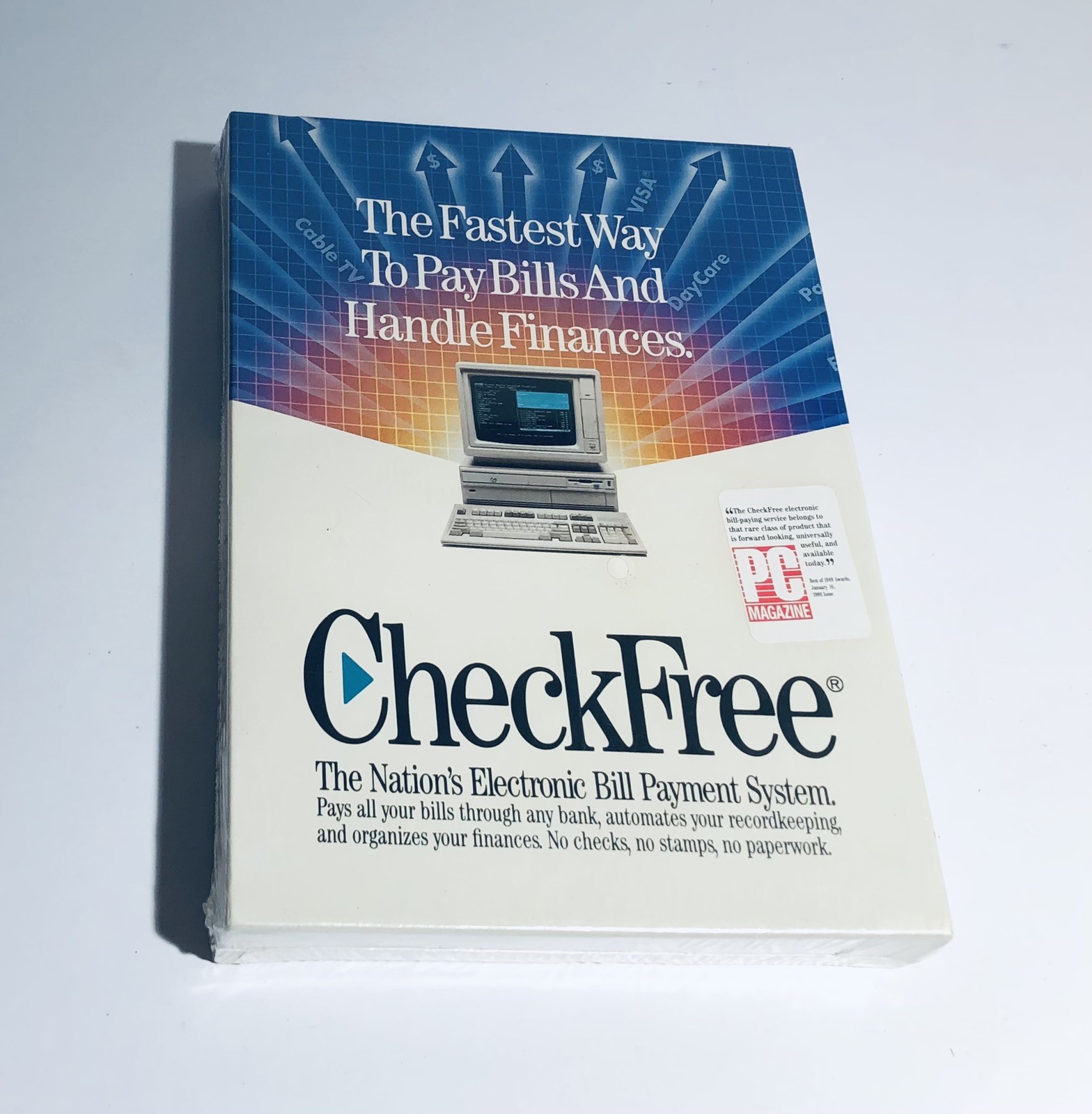 CheckFree Electronic Bill Payment System Software for PC Brand New Sealed