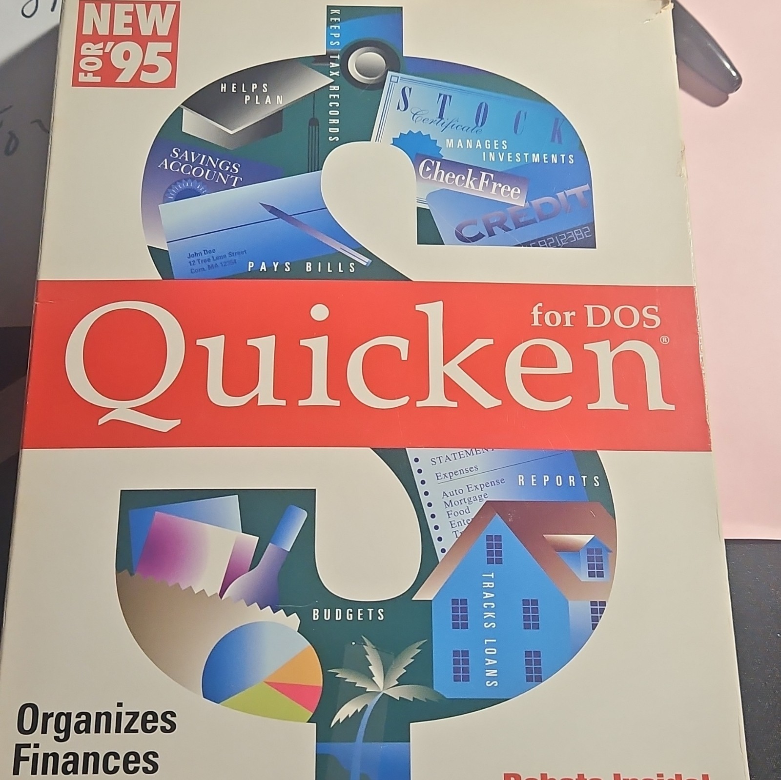 Quicken For Windows 95 Software Floppy
