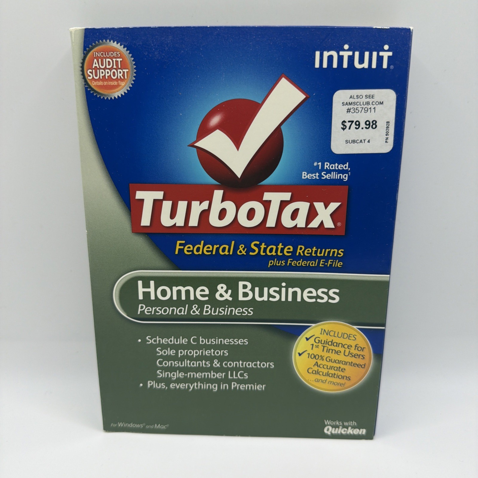 Assorted Turbo Tax Deluxe Federal State Deduction Maximizer Homeowners Business