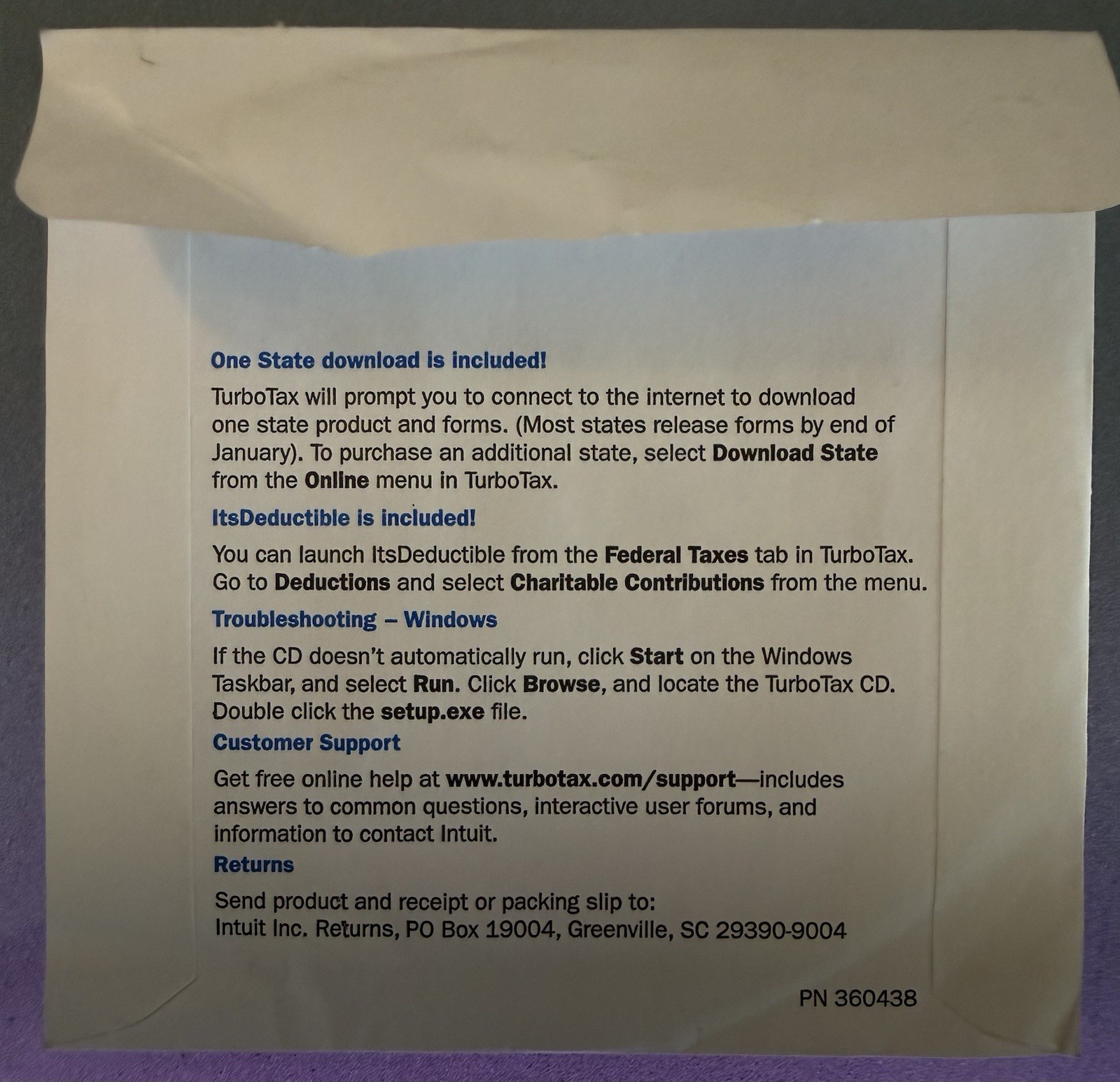 Turbotax Premier | For The Year 2005 PC/Mac | Intuit