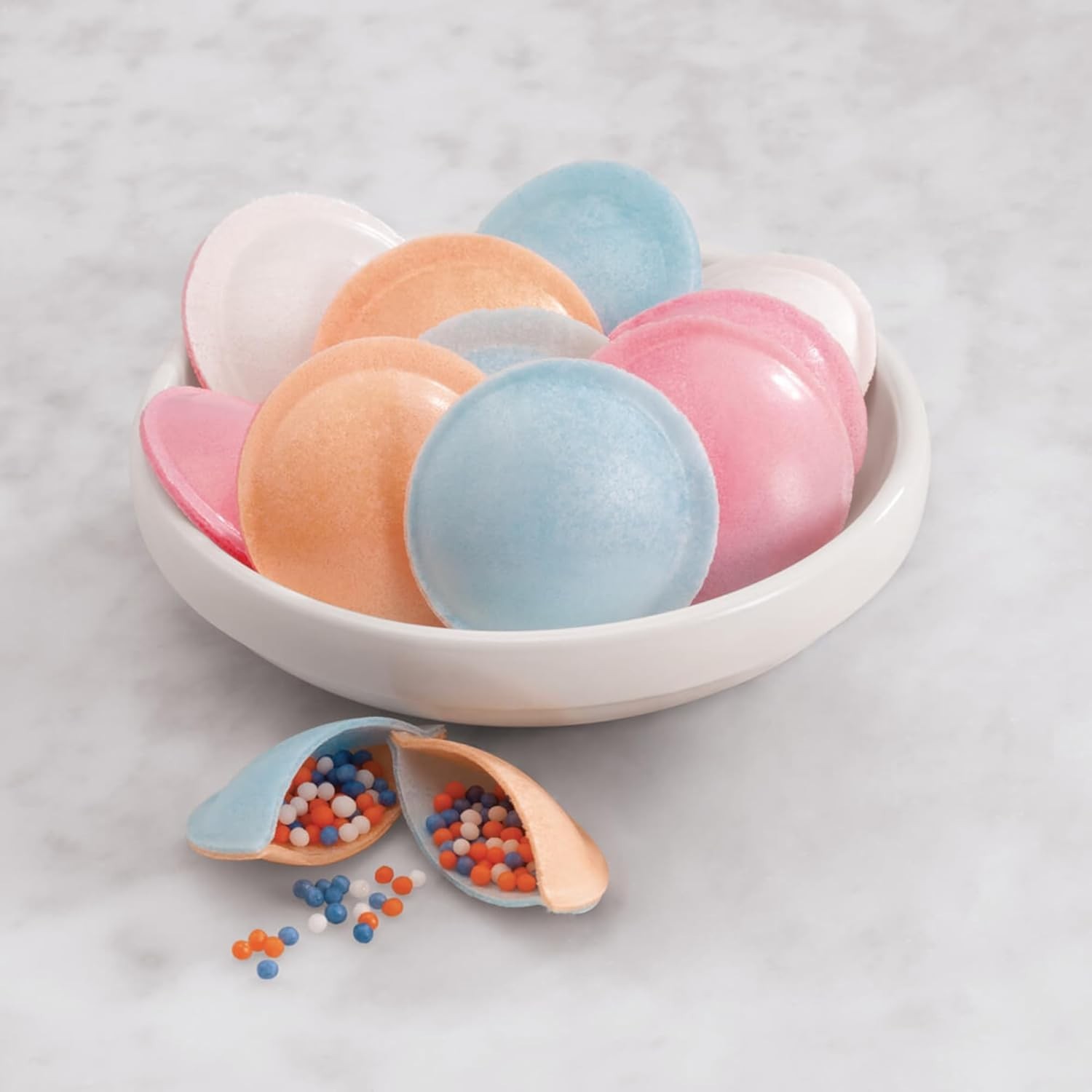 Guilt-Free 1.23 Ounce Satellite Wafers – 40- Classic Candy for All Ages