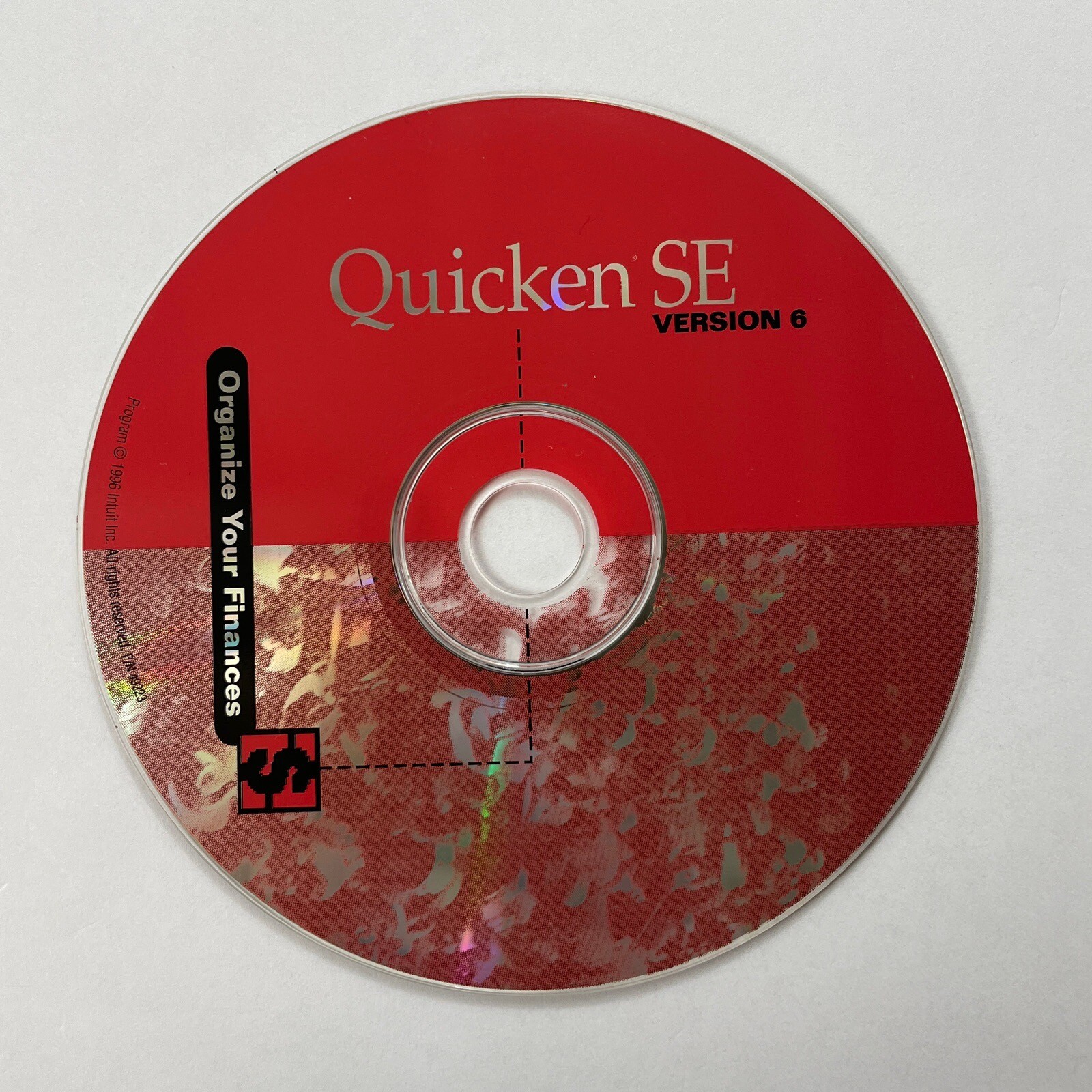 Vintage Quicken Special Edition – Disc Only – Good Condition
