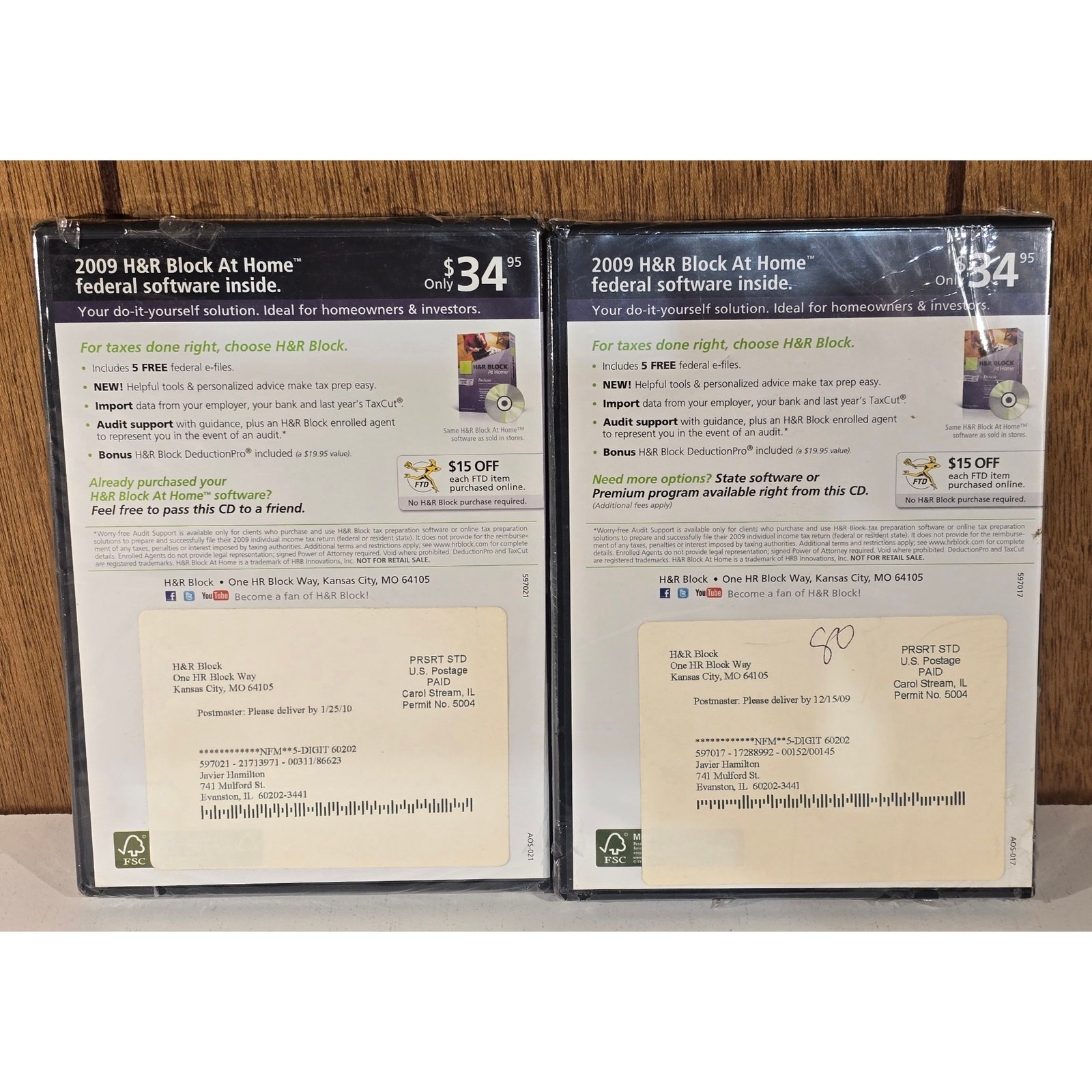 H&R Block Tax Software CD Lot 30+ Deluxe TaxCut Homeowners Investors 1999-2019