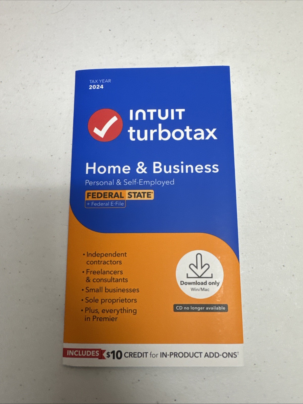 NEW TurboTax Home & Business 2024 Unopened In a Box of 20