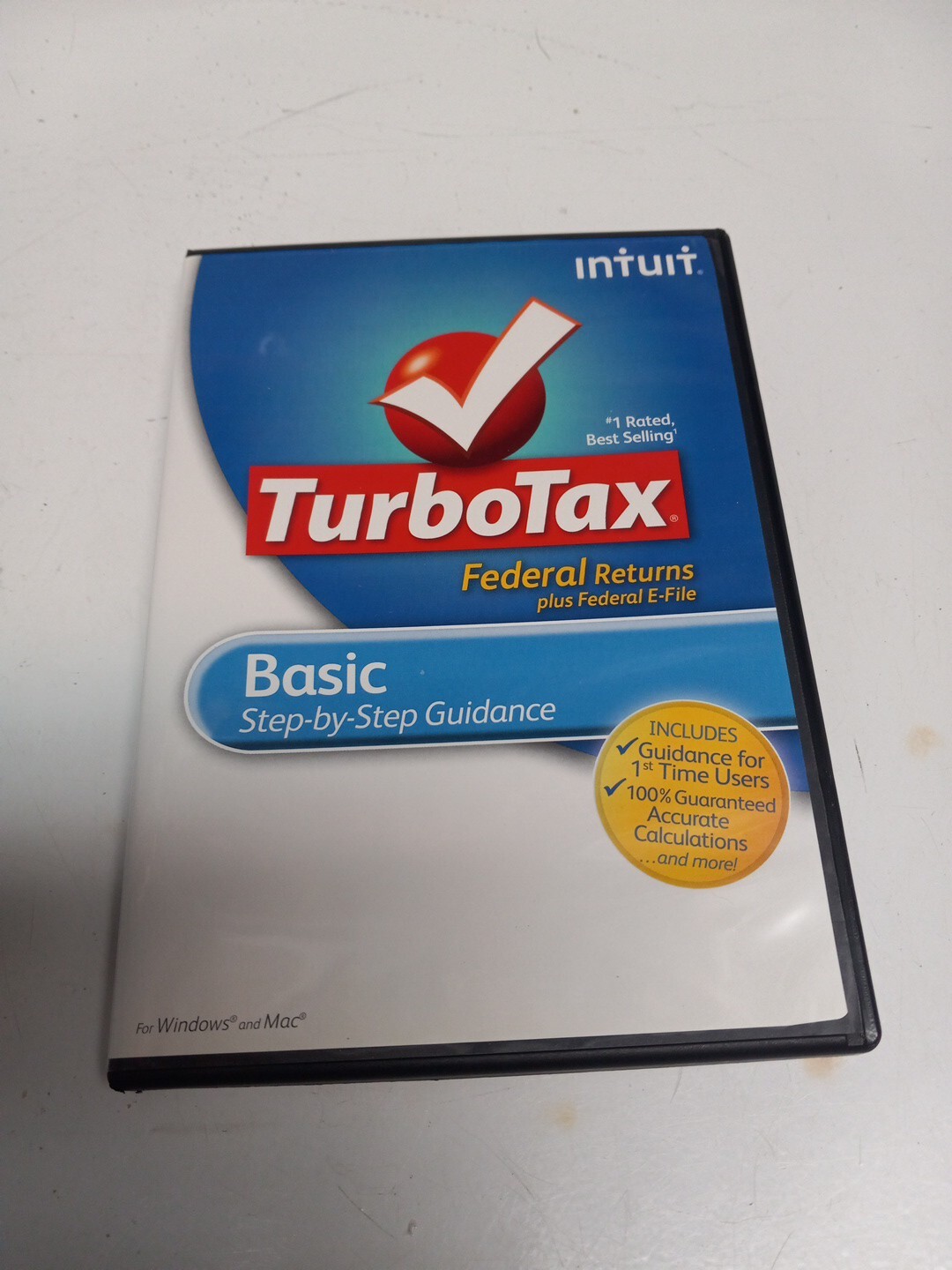 BRAND NEW TurboTax Basic 2012 for Windows, Mac – 420462