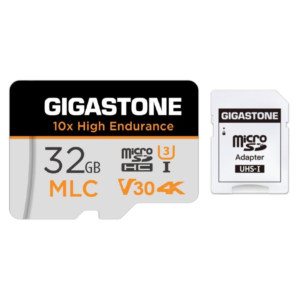 【5 Yrs Free Data Recovery】【Dash Cam】 GIGASTONE 256GB Micro SD Card, TLC High End