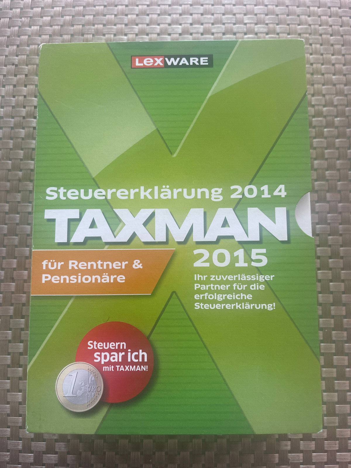 Lexware Taxman 2015 pensioners & pensioners tax year 2014 pensioner declaration new original packaging
