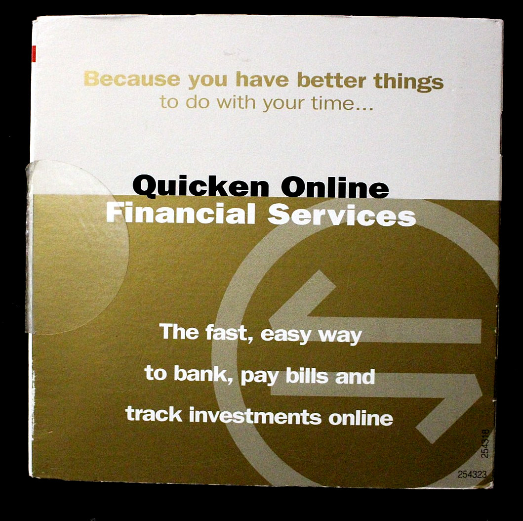 QUICKEN DELUX 2000 MONEY MANAGE CD-ROM, Window 95/98/NT Banking & Investing, NEW