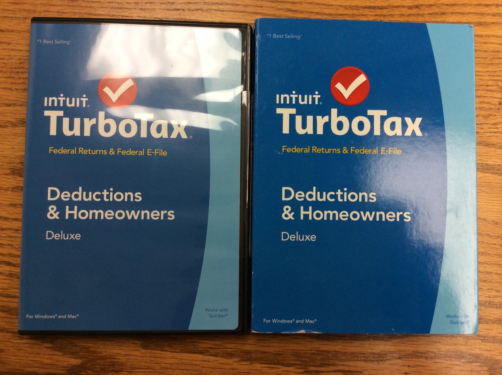 2014 Turbotax Deluxe Federal / Federal E-File Turbo Tax – Windows / Mac