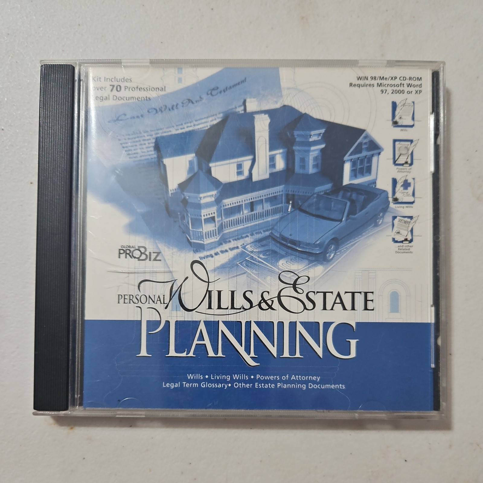 Personal Wills & Estate Planning [CD-ROM] Windows 98 / Windows 95 (141)