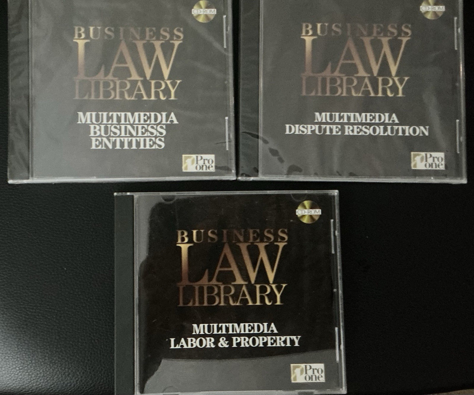 Business Law Library: Multimedia Labor & Property CD-ROM Pro One – Sealed