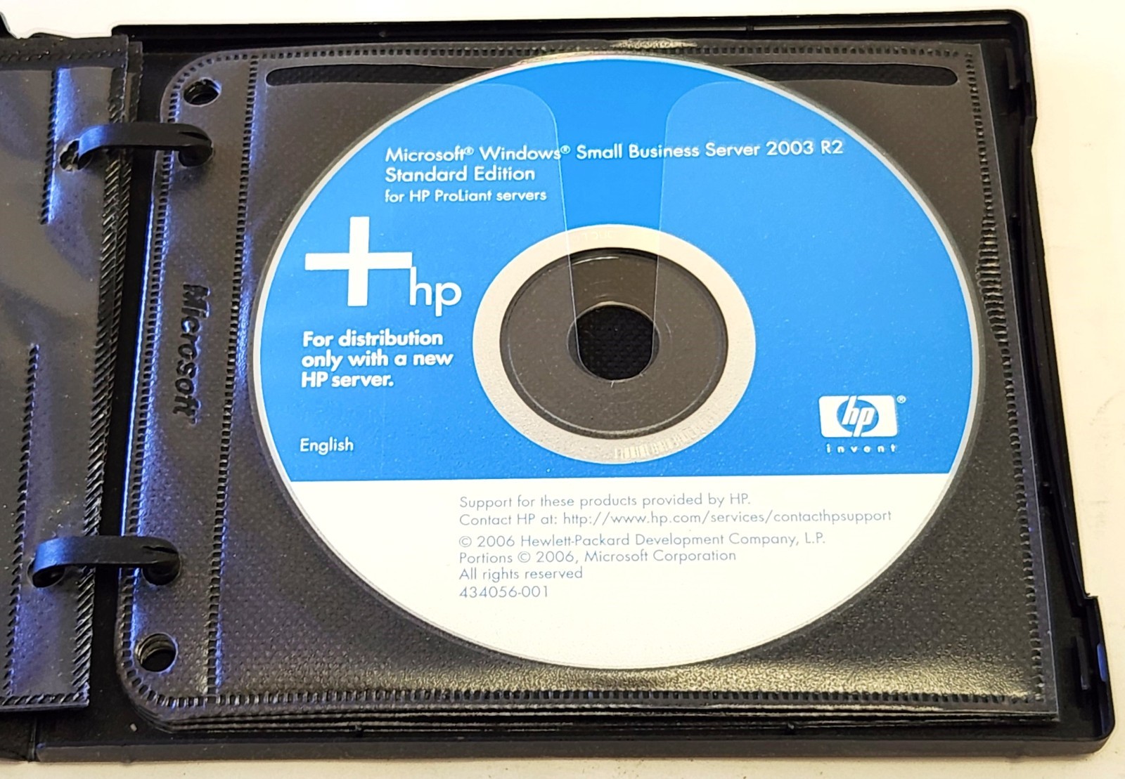 HP PROLIANT ESSENTIALS FOUNDATION PACK VERSION 7.70 W/ MICROSOFT OFFICE PRO 2007