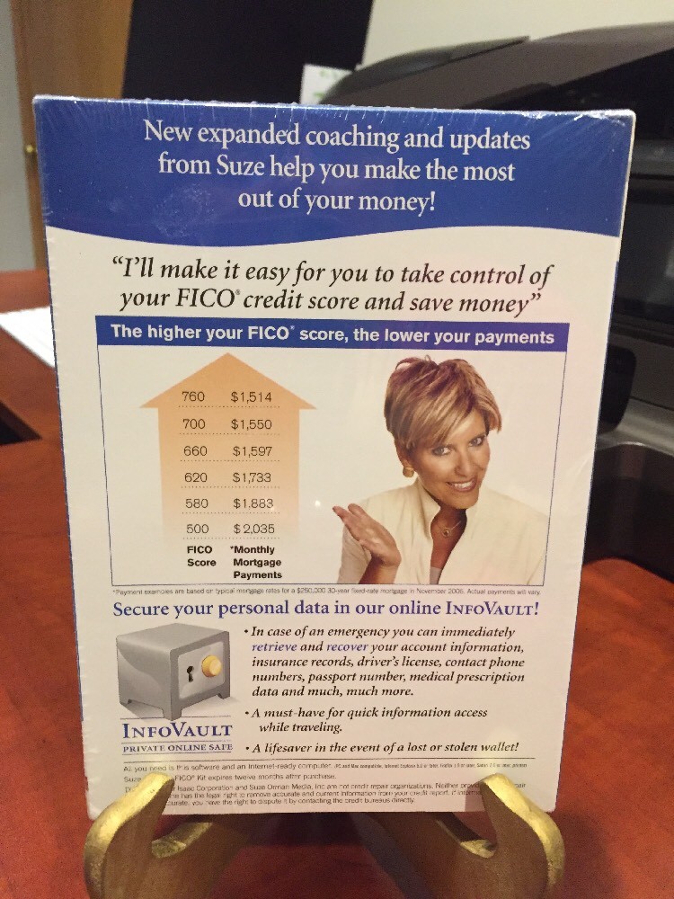 Suze Orman’s FICO Kit Platinum Version Credit Score Coaching (CD-ROM 2007)MfgSea