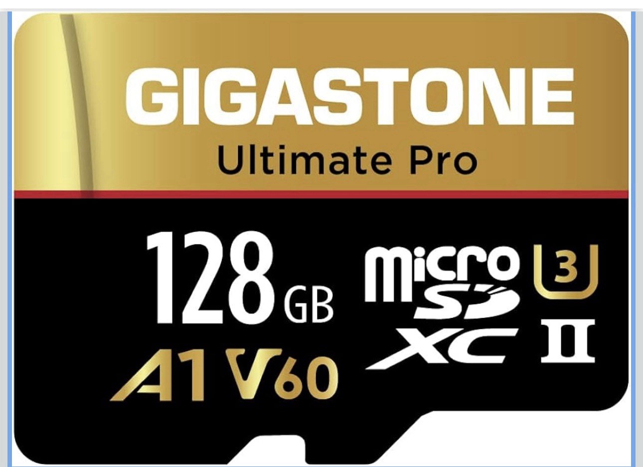 [5-Yrs Free Data Recovery] GIGASTONE 128GB Micro SD Card, Ultimate Pro, Micro