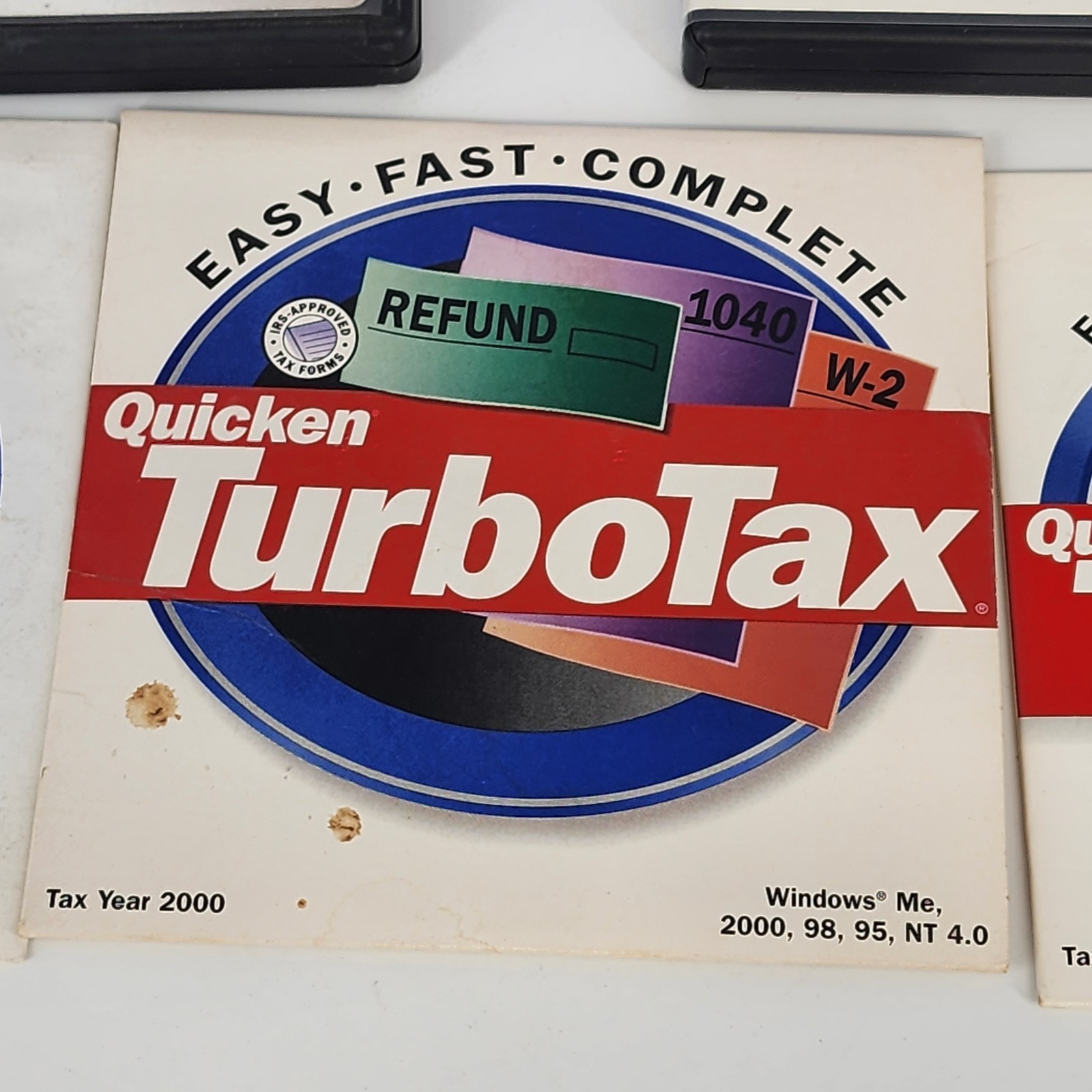 TurboTax Deluxe Software Collection 2000-2005 Intuit CD-ROM Vintage Computing