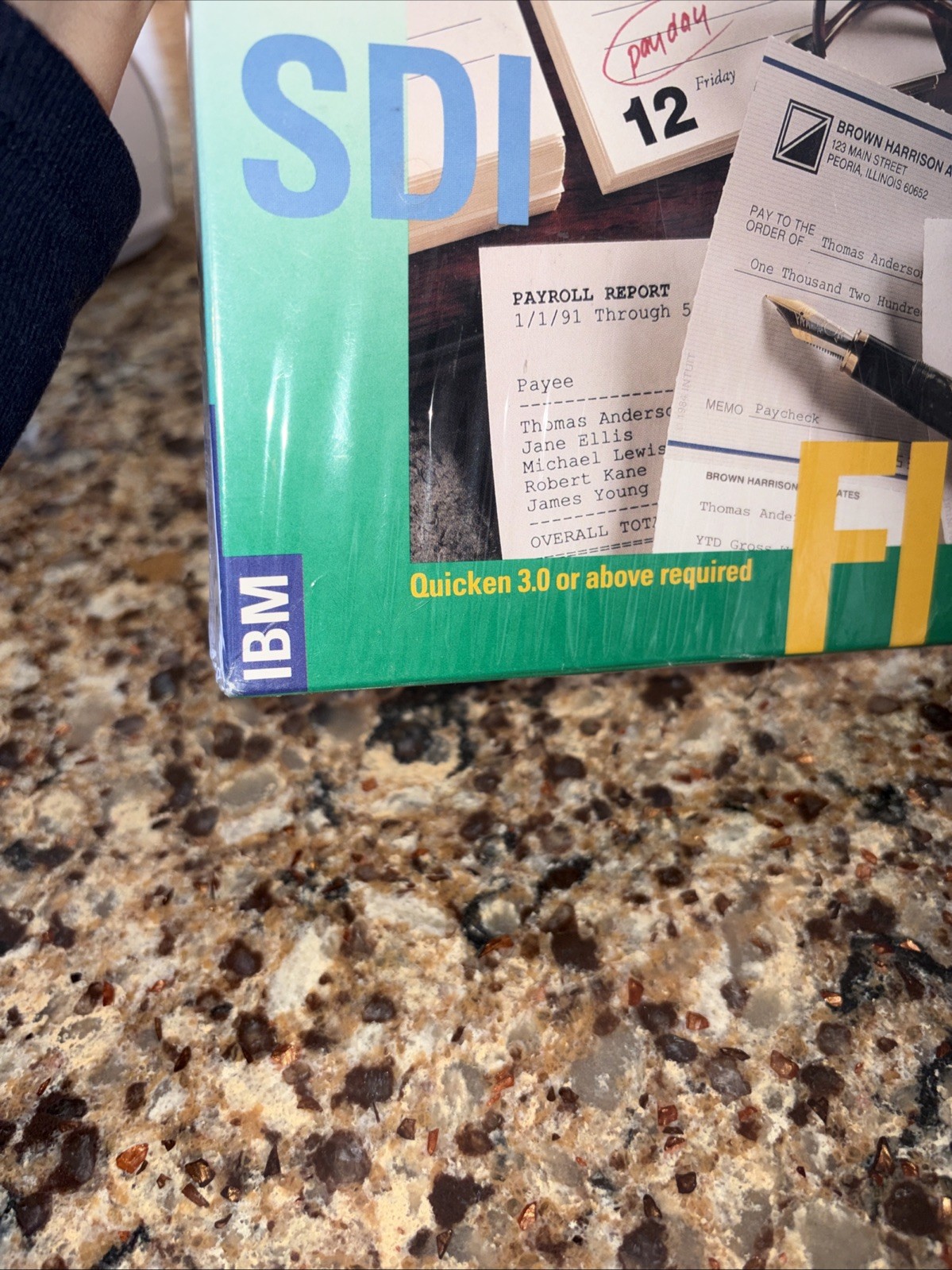 QuickPay Payroll For Quicken 2.0 Intuit Envision New Sealed
