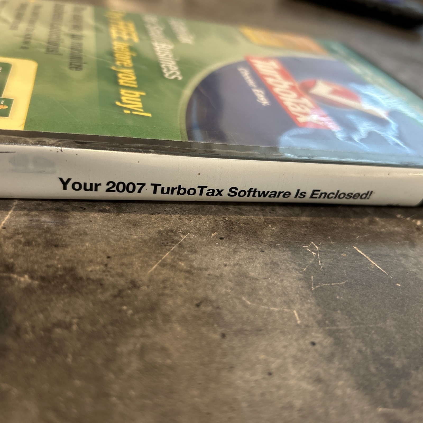 TURBO TAX CD: 2007 For Small BUSINESS