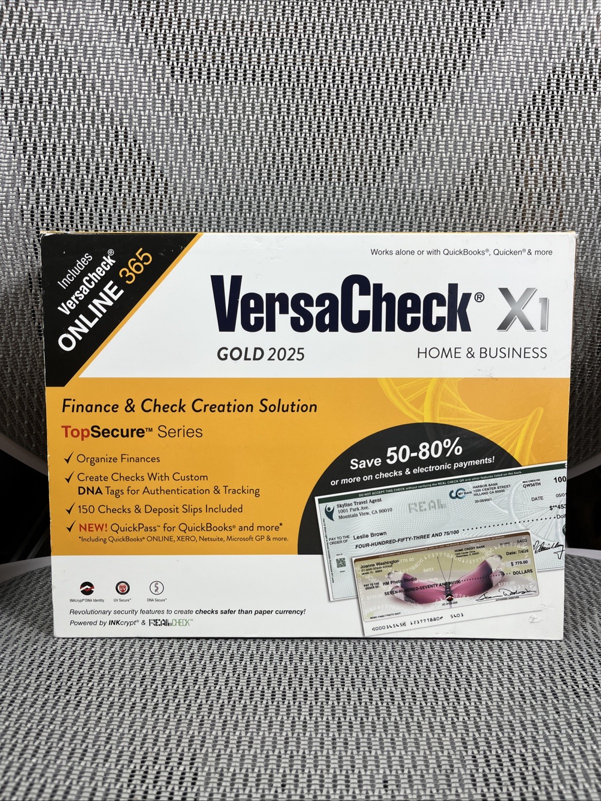 VersaCheck X1 Gold 2025 Finance & Check Creation Solution Commercial Windows