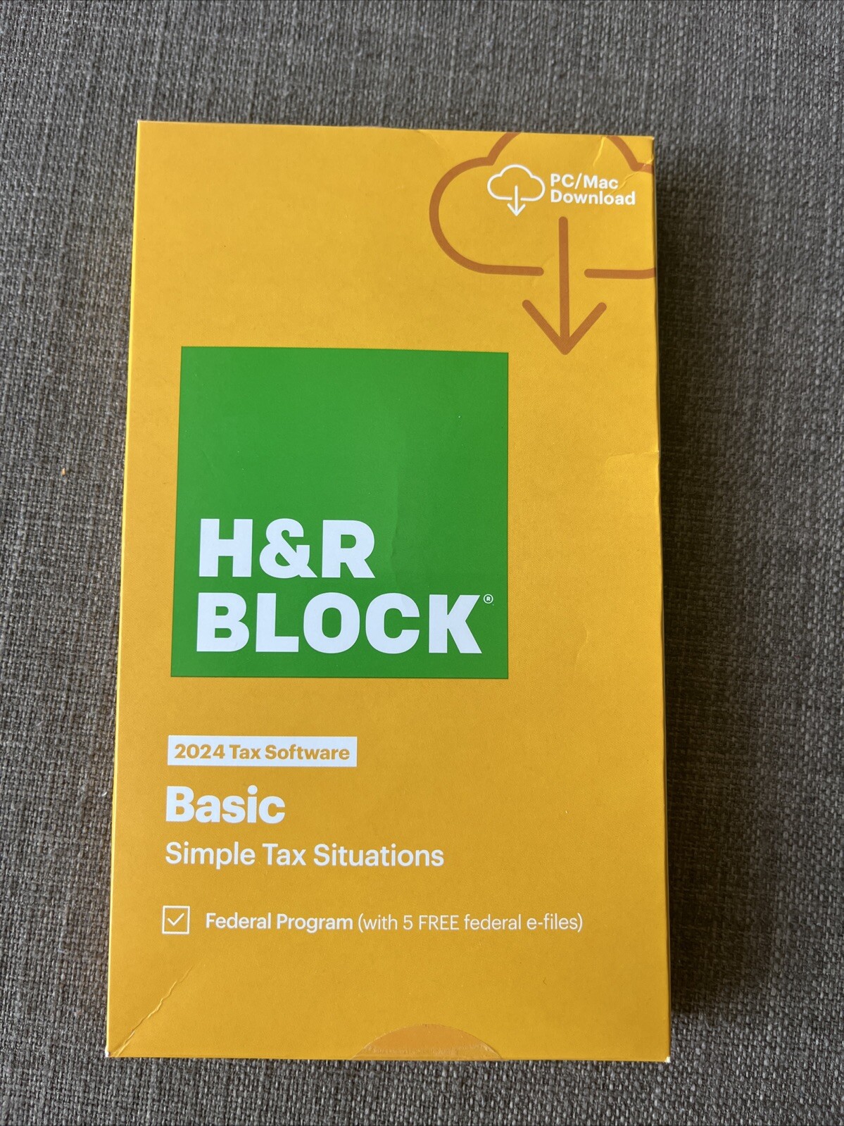 H&R Block 2024 Tax Software Basic