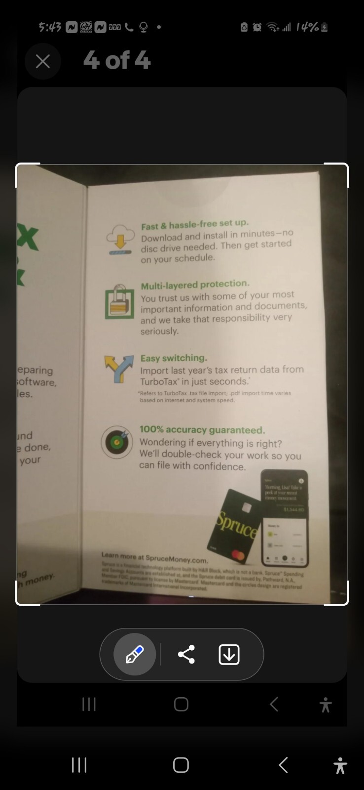 H&R Block 2022 Tax Software Deluxe + State NEW
