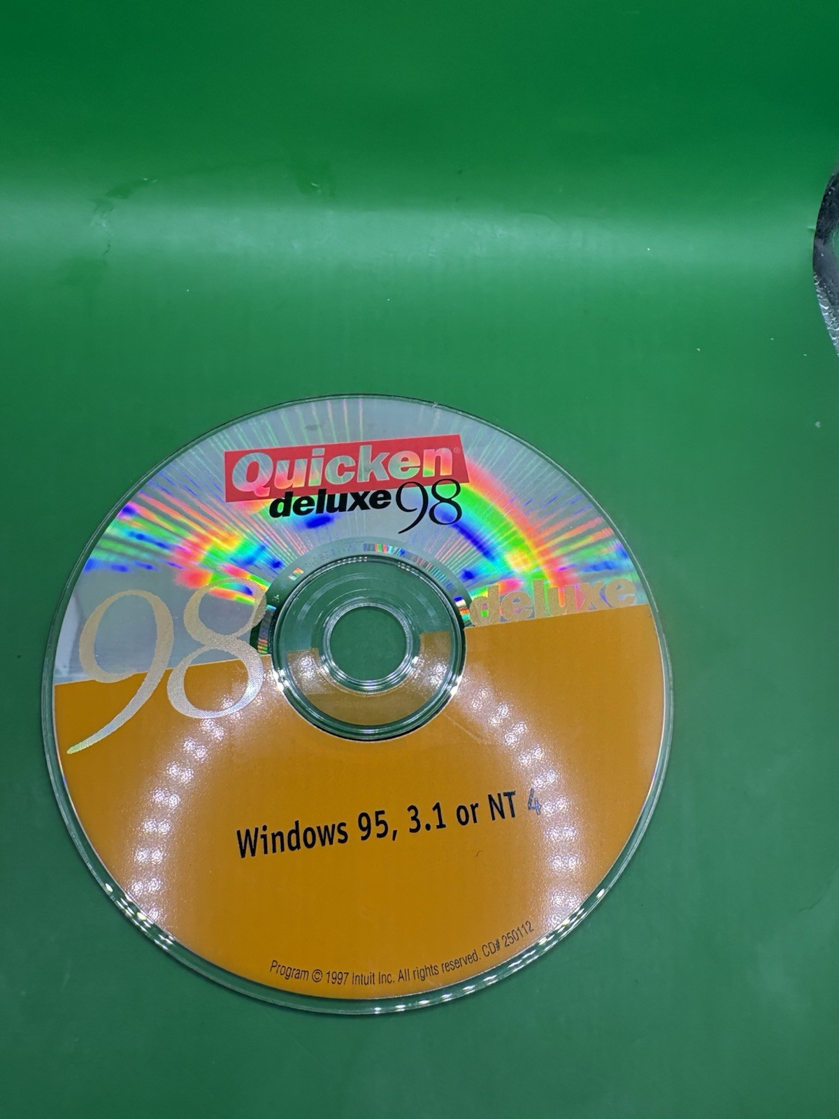 Quicken Delux 98 DVD