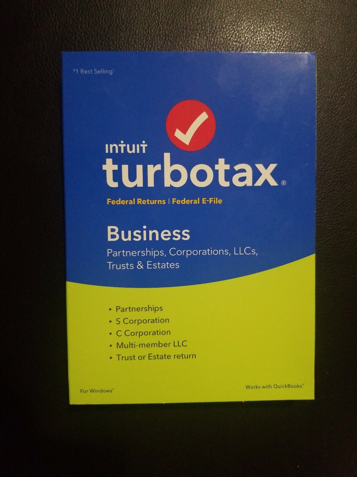 Intuit TurboTax 2018 Business Federal + E-File. Free USA Shipping. New Sealed