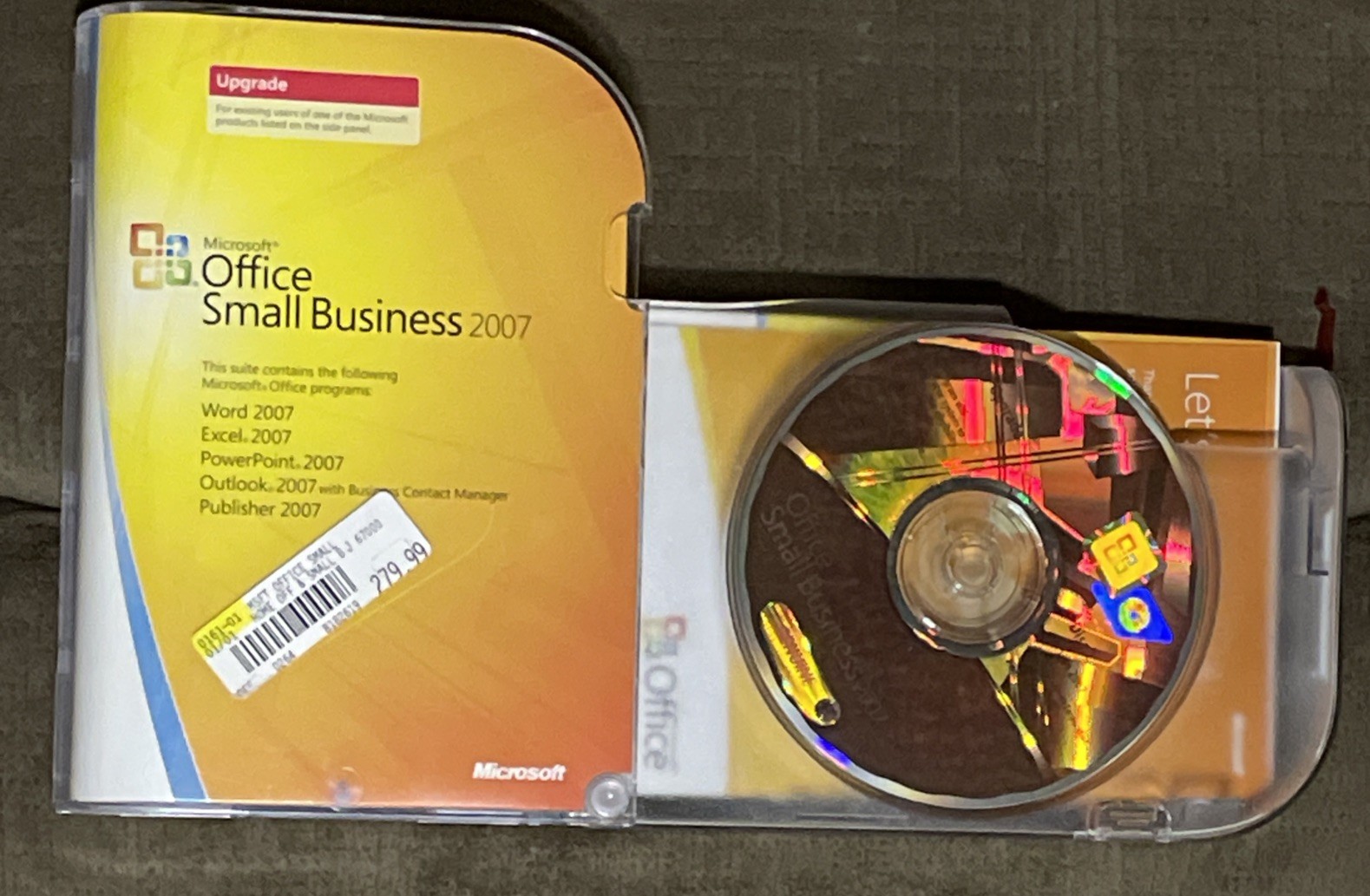 FACTORY SEALED NEW Microsoft Office Small Business 2007 Upgrade