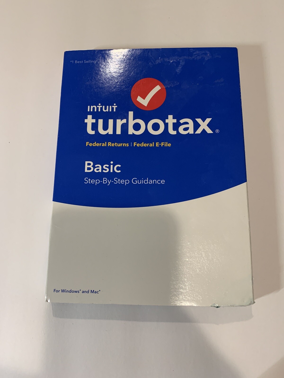 TurboTax Basic Federal + E-File 2018 Tax Software, Traditional Disc