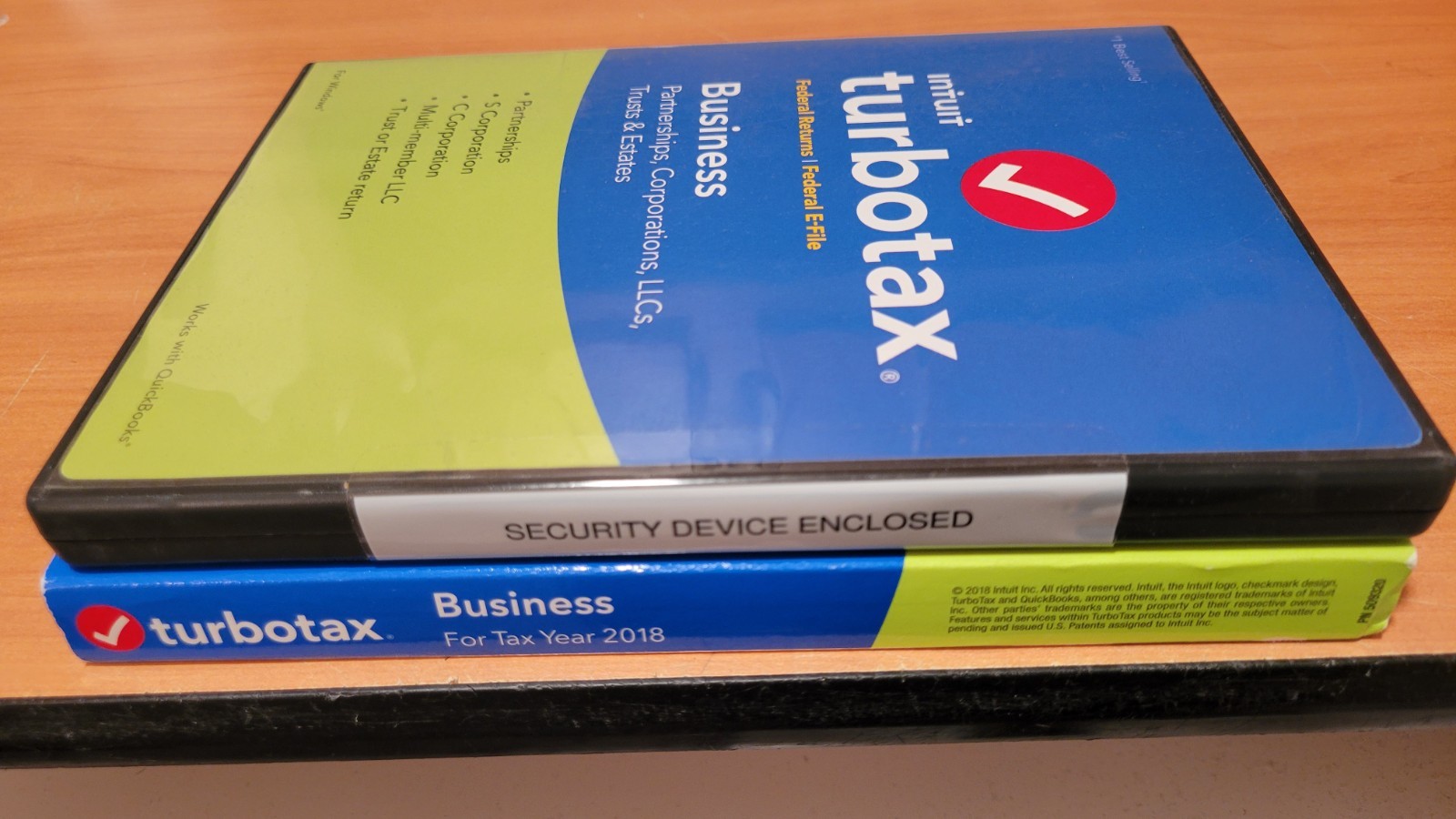 LOOK *New* 2018 TURBOTAX BUSINESS CD for CORPORATION ESTATE TRUST PARTNERSHIP