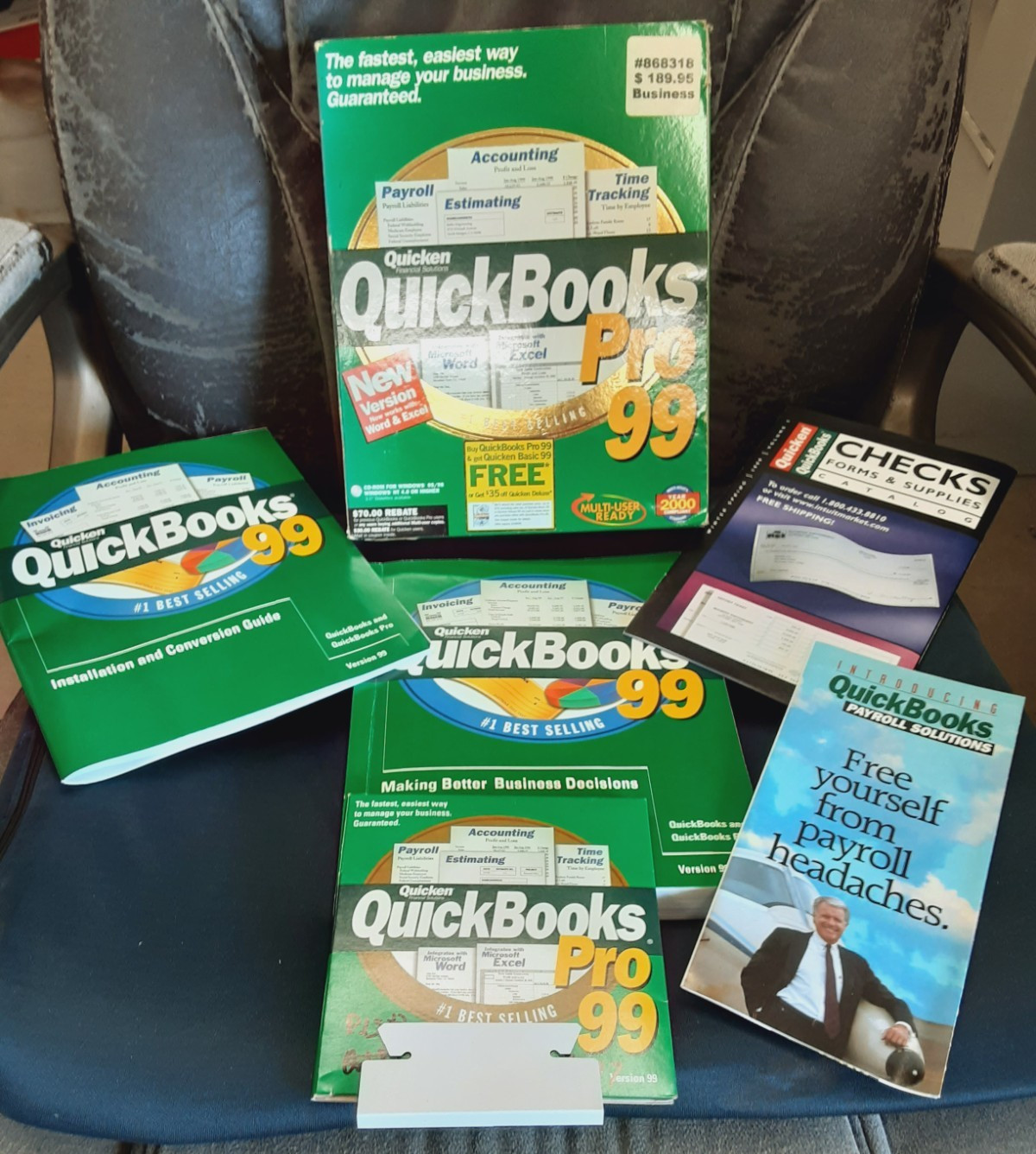Quicken Quickbooks Pro 99 Software S#49