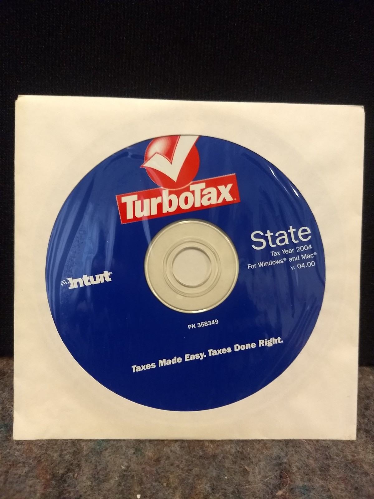 2004 TurboTax Premier Home & Business w/ State (2 CDs)