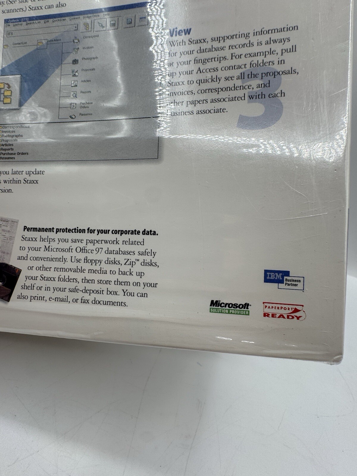 Vintage 1998 Staxx For Microsoft Office ‘97 The Complete Filling System