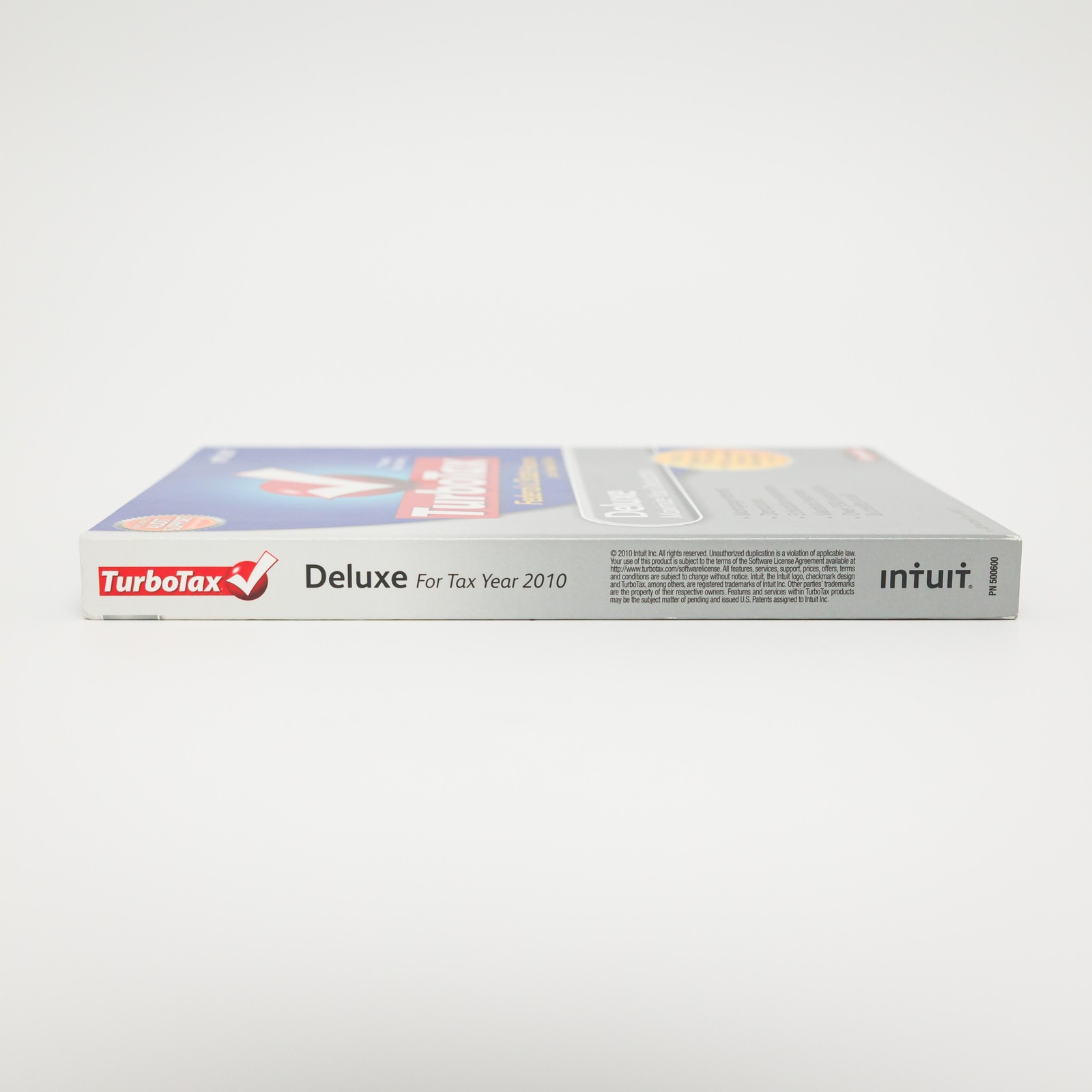 TurboTax Deluxe Federal & State 2010 Tax Software Windows Mac Retail Box CD-ROM