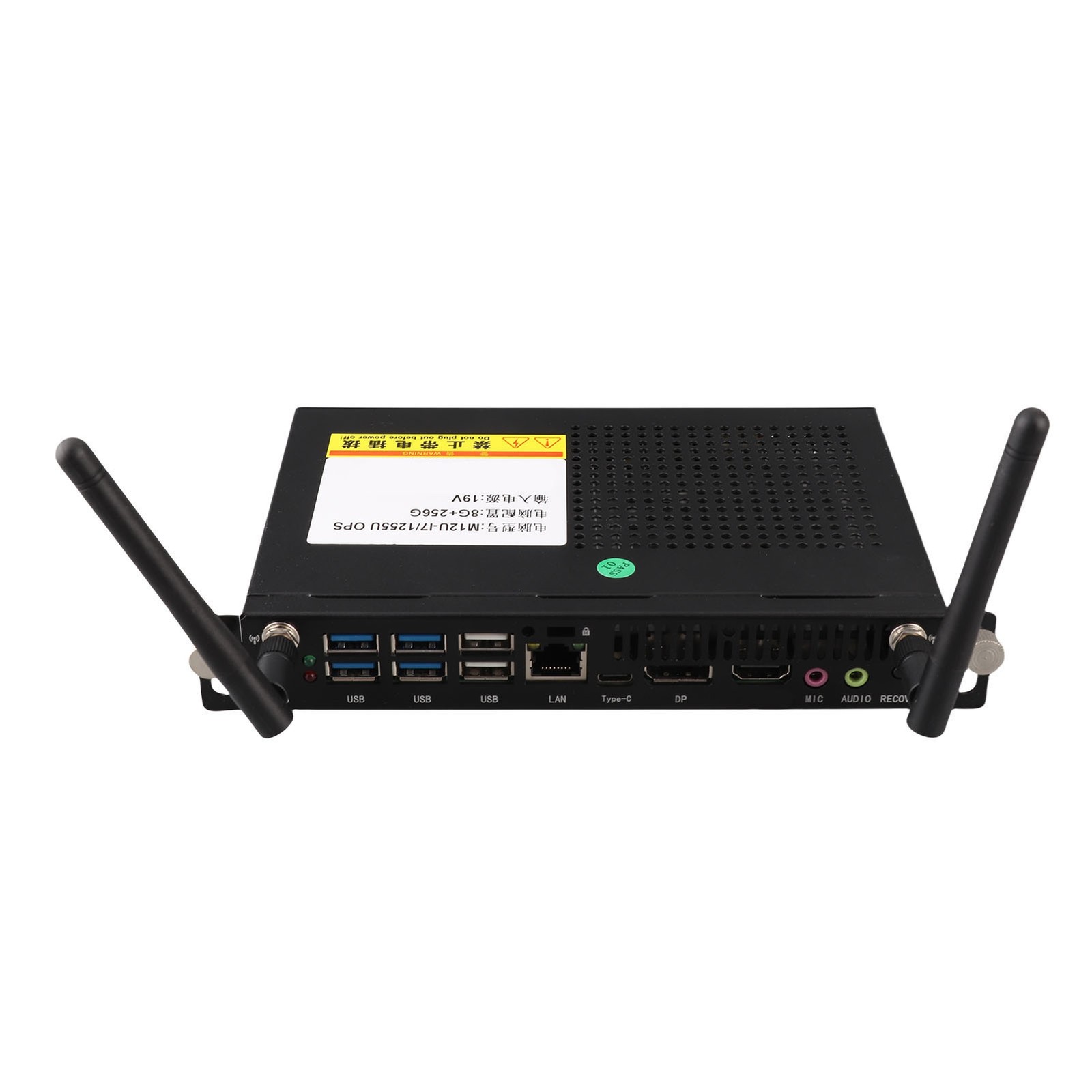 Small PC 8GB DDR4 256GB SSD 12th 13th Gen Mobile Processor Built In Industr BJVB