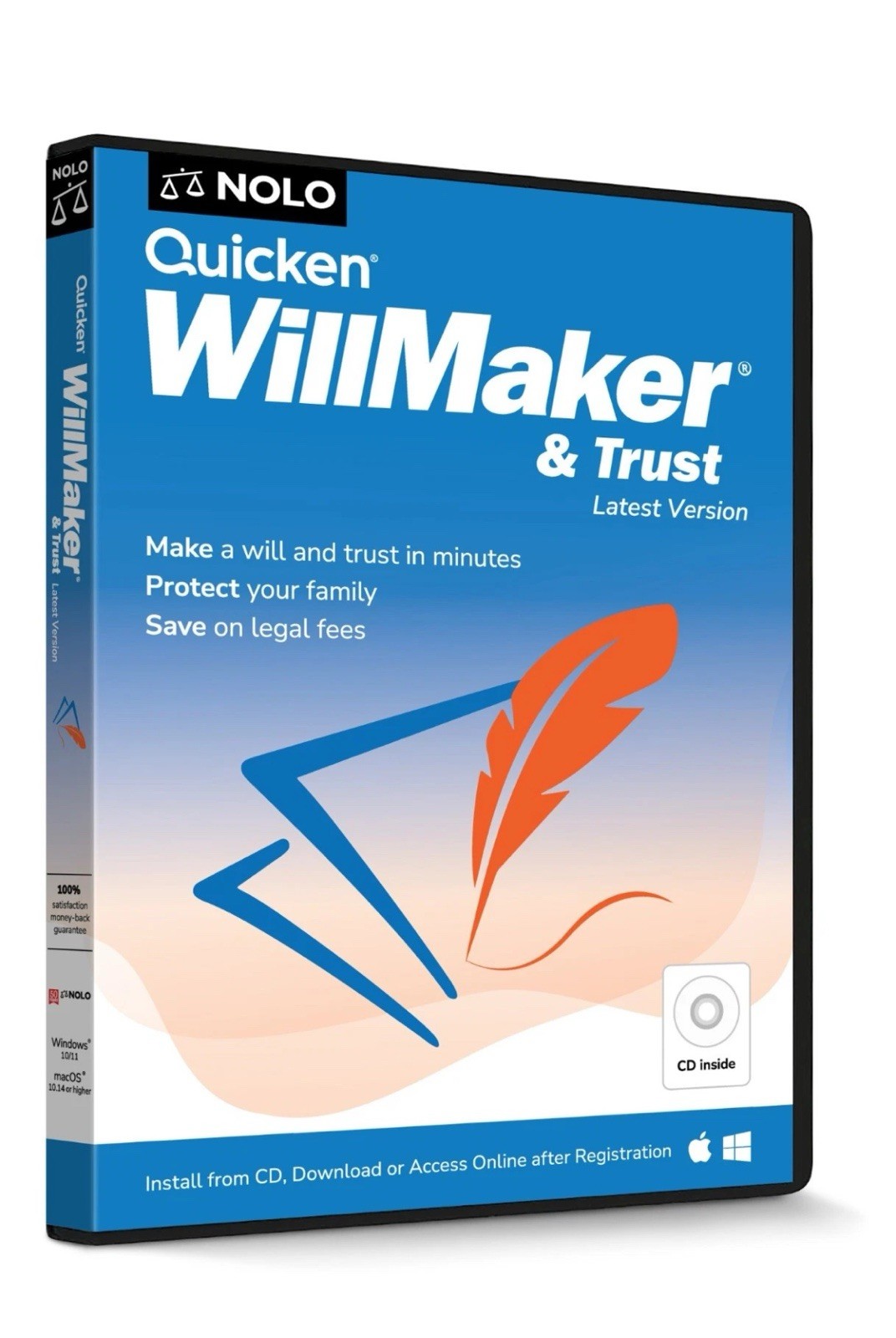 Quicken WillMaker & Trust 2026 Estate Planning Software w/ Will & Living Trust