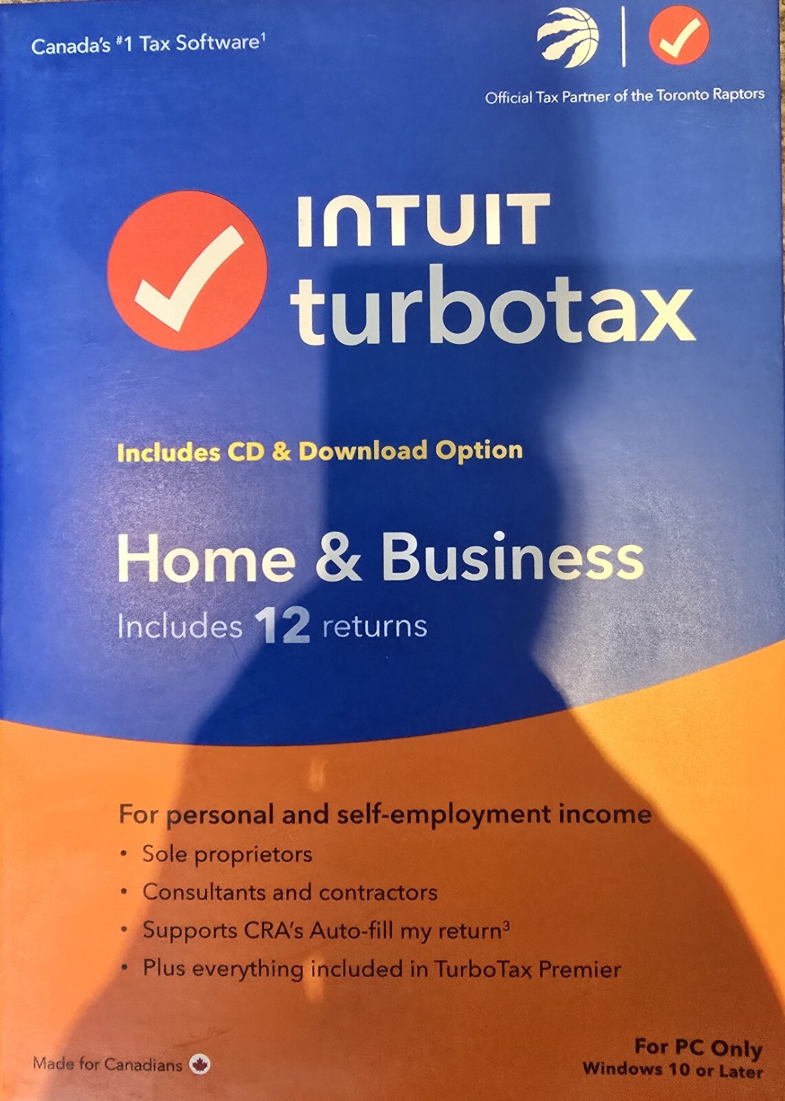 TurboTax Standard Deluxe Premier CD/Download Online 2023 Canadaian Canada Tax