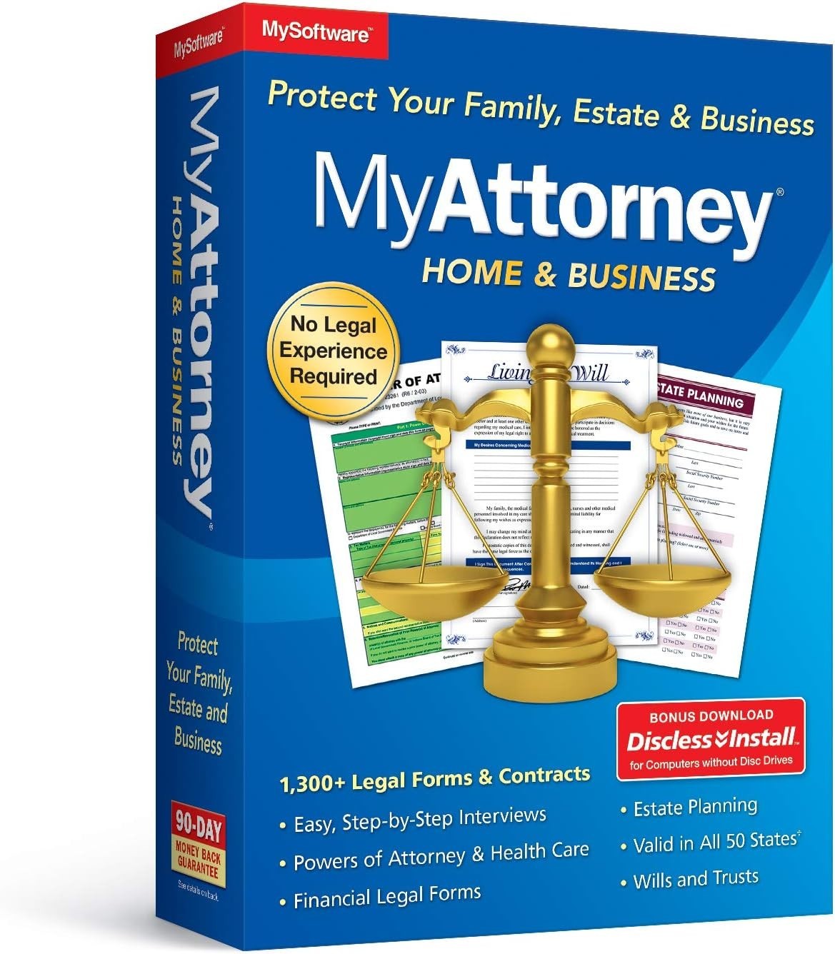 MyAttorney Home & Business: 1,300+ Legal Forms for Smart, Affordable Solutions