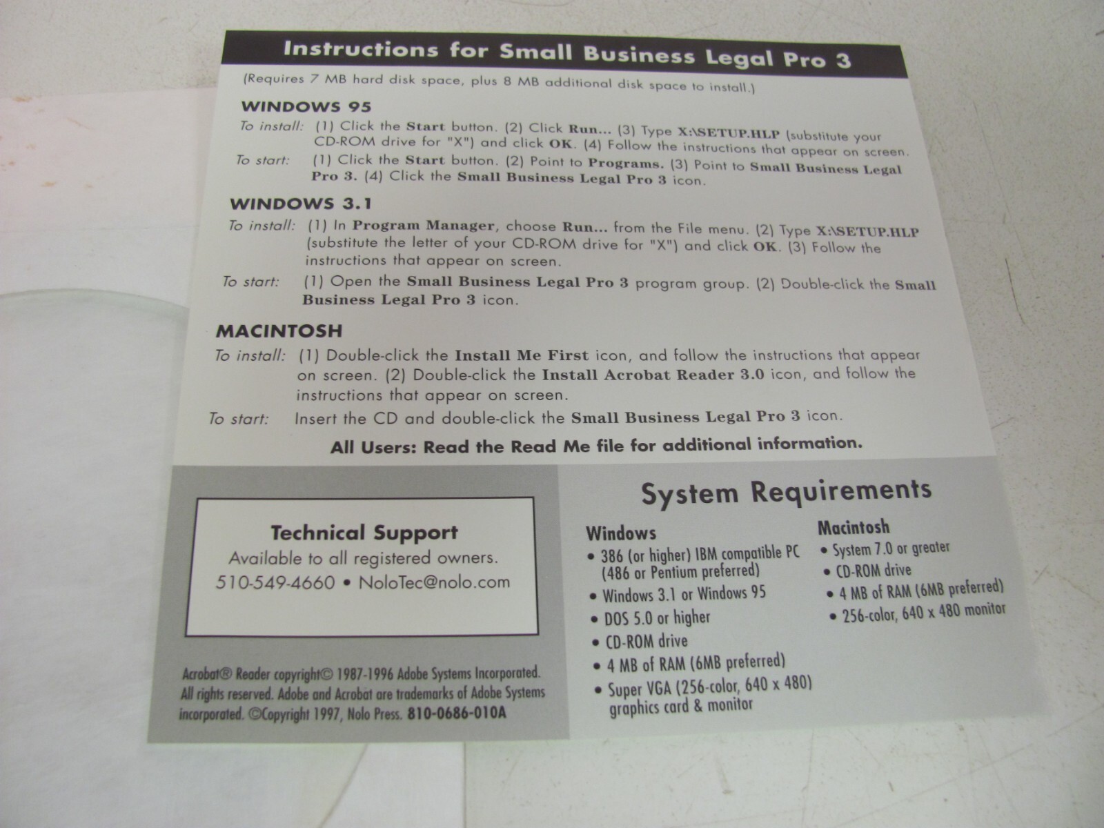 Small Business Legal Pro 3 (Mac/Windows)